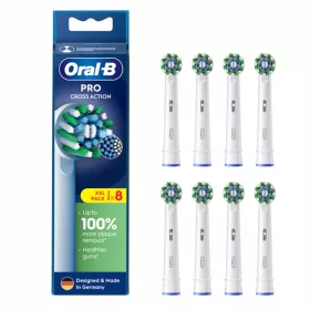  Oral-B PRO Cross Action Ersatzzahnbürsten x8