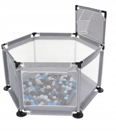  PENRYPEN TROCKENER POOL-SPIELPLATZ FÜR KINDER plus KORB Bunte BÄLLE + BÄLLE BÄLLE POOLBÄLLE 100 Stück CE-Zertifikat