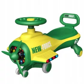    SCHWERKRAFTFAHRT FÜR EIN KIND, automatischer Schieber mit leuchtenden LED-Gummirädern