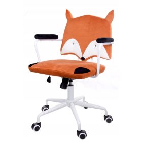  GIOSEDIO KINDER-BÜROSTUHL AUS SAMTFUCHS