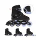  Verstellbare Inline-Skates für Kinder 4in1 Spokey QUATTRO in den Größen 38-41