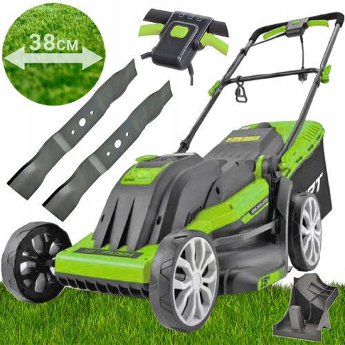  AGREENO 2600 W Elektro-Rasenmäher 45 l