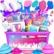  SUPER SLIME SET ZUR HERSTELLUNG VON KLEBEN, KLEBEKOFFER