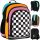  JUGENDSCHULRUCKSACK FÜR MÄDCHENSCHACHBRETT