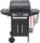  LUND GAS-GARTENGRILL 2+1 MIT DECKEL UND REGALEN BAVEN STAHLGRILL 8KW