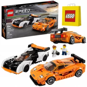    LEGO Speed Champions 76918 McLaren Solus GT und McLaren F1 LM + LEGO Papiertüte