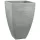  Terrassen-Blumentopf 40 cm x 40 x 60 cm, Kunststoff, Grau- und Silbertöne