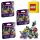  3× Minifiguren LEGO 71046 Weltraum – Serie 26 + LEGO 6315786 PAPIERBEUTEL VP KLEIN S 24X18X8