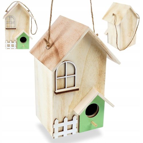  NISTKASTEN FÜR VÖGEL, dekoratives Holzhaus