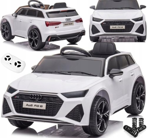  AUDI RS batteriebetriebenes Auto für Kinder 4 x AMORY + LEDER + EVA-RÄDER + FERNBEDIENUNG