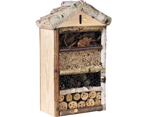  Dobar Insektenhotel aus Holz 43 x 14 x 29 cm