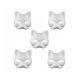  Halloween-Katze-Gesichtsmaske, leer, Therian 5