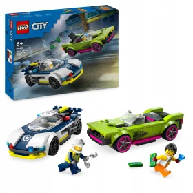  LEGO City 60415 Polizeiauto-Verfolgungsjagd-Muscle-Car