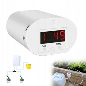    Automatische Bewässerungsmaschine, Pflanzenbewässerungssystem, Spender mit Timer