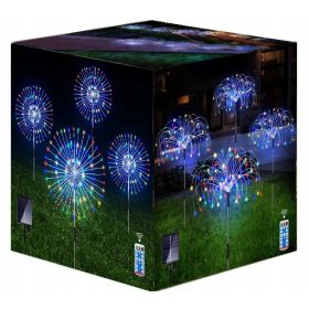  4x SOLARLAMPE GARTENDEKORATION DELIGHT TREE RGB LED