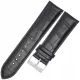  TEKLA K10 – Krokodil – 24 mm – Schwarz – Lederarmband