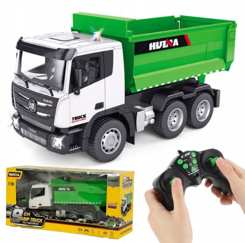  GROSSER FERNGESTEUERTER KIPPENWAGEN, AUTO-RC-REIFEN MIT FERNBEDIENUNGSBATTERIE