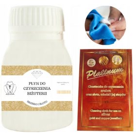    REINIGUNGSSET FÜR SILBER- UND GOLDSCHMUCK Für Silber und Gold