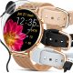  SMARTWATCH DAMENUHR POLNISCHES MENÜ ANRUFE BENACHRICHTIGUNGEN SPORT 4 STREIFEN