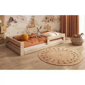    NIEDERGESCHLOSSENES KINDERBETT 180x90 FÜR KINDER KINDER + GESTELL, GELÄNDER