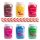  Premium Colors Zuckerwattegerät 400 g x 6 mehrfarbig 1000 W