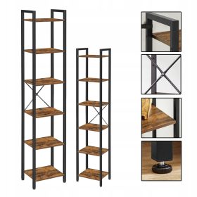    Top Art Industrial Regal 40,22 cm x 188 cm x 30,12 cm Brauntöne