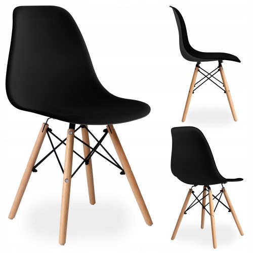  eHockery Stuhl schwarz 1 Stk.