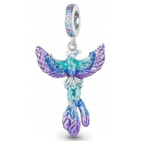  SILBER CHARMS PHOENIX SILBER 925 PERLEN ANHÄNGER PERLE