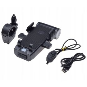    Fahrradlicht vorne 500 lm 3500 mAh + Handyhalter verstellbar 68–98 mm