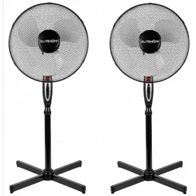    Lüftungsgitter Lüftung STANDVENTILATOR LEISTUNGSSTARKER BODENVENTILATOR D6 schwarz