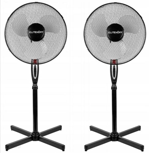 Lüftungsgitter Lüftung STANDVENTILATOR LEISTUNGSSTARKER BODENVENTILATOR D6 schwarz