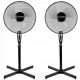  Lüftungsgitter Lüftung STANDVENTILATOR LEISTUNGSSTARKER BODENVENTILATOR D6 schwarz