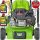  Green Tiger Benzin-Rasenmäher mit Korb, 123 cm³ Fassungsvermögen. Korb 40 l, Schnittbreite 41 cm + 2× MOTUL GARDEN 4T SAE30 MÄHERÖL 600 ml