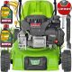  Green Tiger Benzin-Rasenmäher mit Korb, 123 cm³ Fassungsvermögen. Korb 40 l, Schnittbreite 41 cm + 2× MOTUL GARDEN 4T SAE30 MÄHERÖL 600 ml