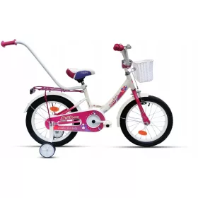  Romet Limber Boy 16" rot-silber-schwarzes Fahrrad