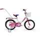  Romet Limber Boy 16" rot-silber-schwarzes Fahrrad