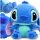  LILO UND STICH MASKOTTCHEN KUSCHELPLÜSCH SPIELZEUG Blauer BÄR 35 cm GESCHENK