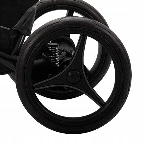  Bebetto Wheel Large 12 Zoll aufblasbares TRIO BLACK