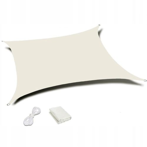  Gartensegel 300 x 200 cm Stoff + Karton 25 cm x 20 cm x 10 cm 400 g/m² 1 Stk.