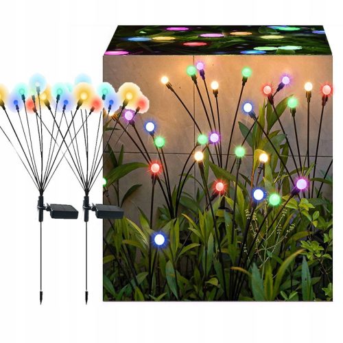  Solarlampe, 75 cm, 2 Stk.