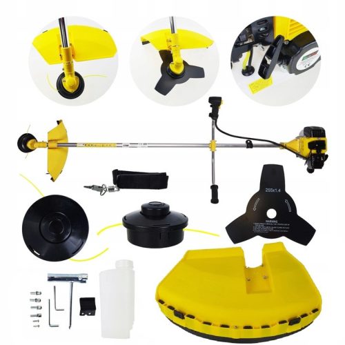  BENZINBÜRSTE BUTTER LEISTUNGSSTARKES GARDETECH 7KM EPS-SET