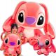  Mascot Stitch Pink Großes XXL 50 cm süßes Plüschtier für Kinder