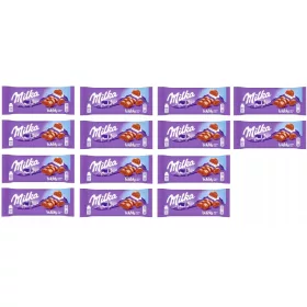   14x 90g MILKA Bubbly Milk Schokolade - Vollmilchschokolade mit Alpenmilch