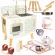  KINDERKÜCHE HOLZ RETRO MDF XXL LULILO KAFFEESERVICE ZUBEHÖR