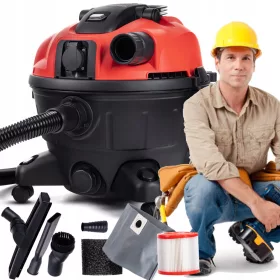    Lehmann TALLER 25 Industriestaubsauger MIT NASS-TROCKEN-STECKDOSE 4000 W