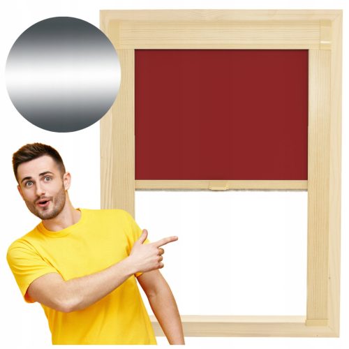 Thermo-Verdunklungsrollo für VELUX Dachfenster 78x140 MK08 M08 308 - Parolle Markenqualität