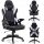  KRAKEN Feyton Gaming-Stuhl, schwarz-weißer Stoff