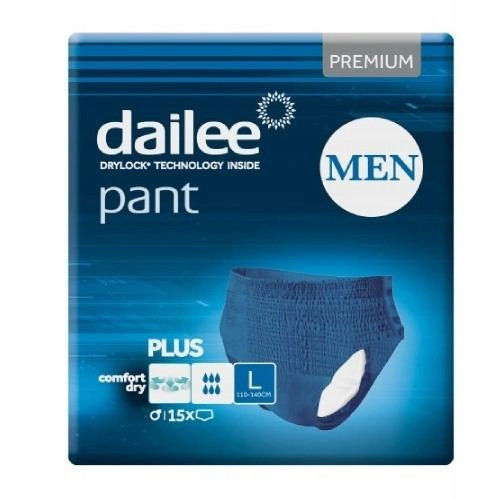  ABSORBIERENDES HÖSCHEN FÜR HARNINKONTINENZ DAILE PLUS MEN L