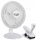  Weißer Tischventilator mit Clip