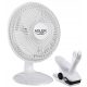  Weißer Tischventilator mit Clip